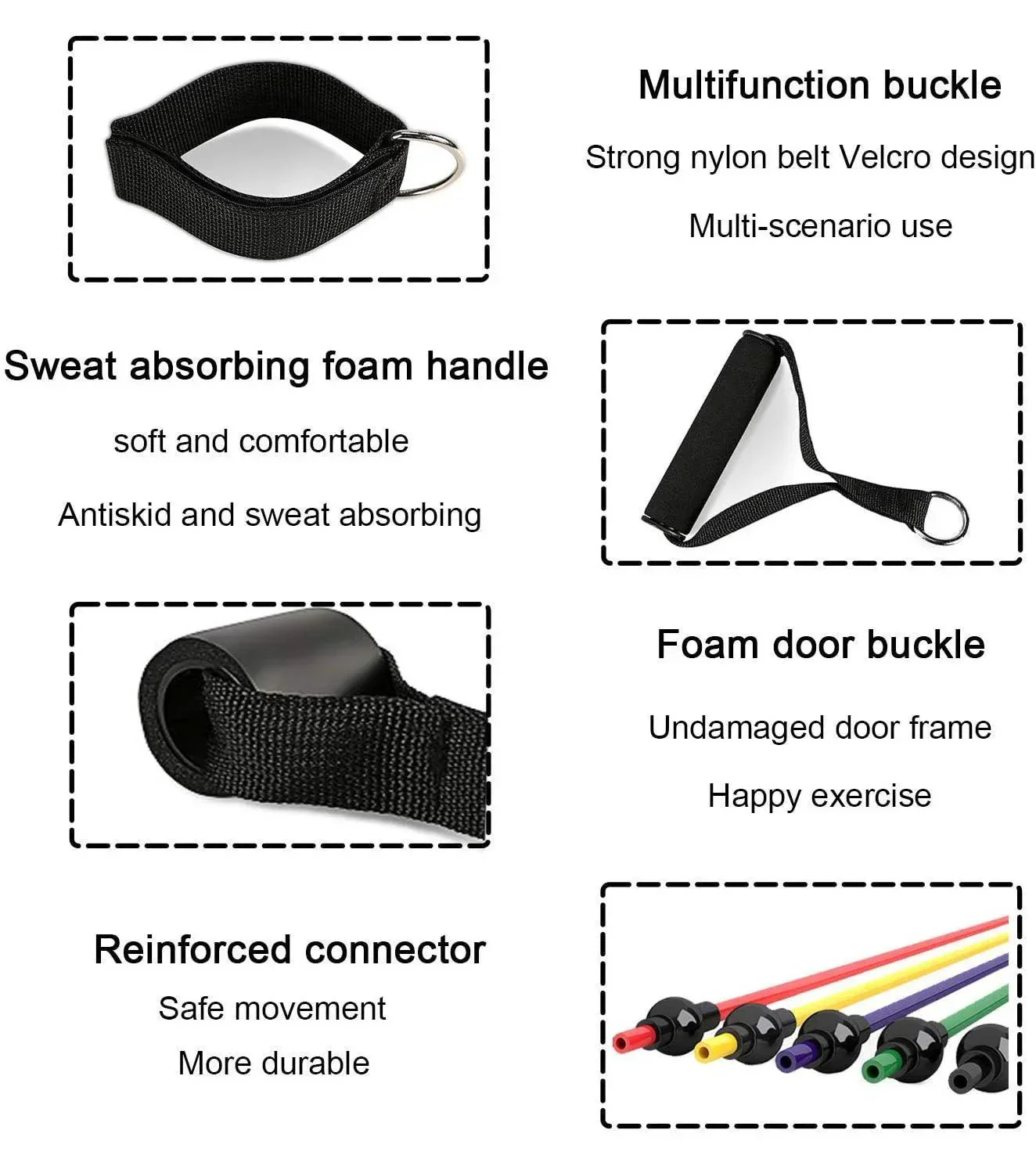 5 in 1 Resistance training Workout set - Image 3