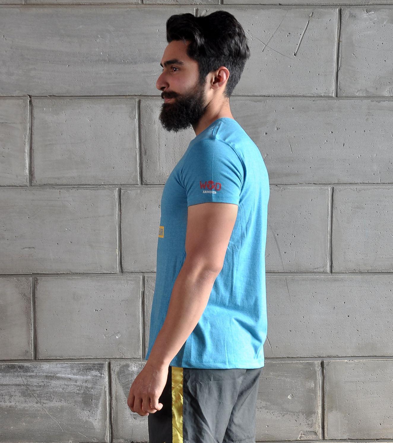Men's WOD 14 T-shirt (Dodger Blue) - Image 3