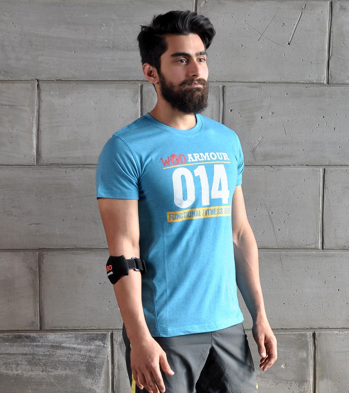 Men's WOD 14 T-shirt (Dodger Blue) - Image 4
