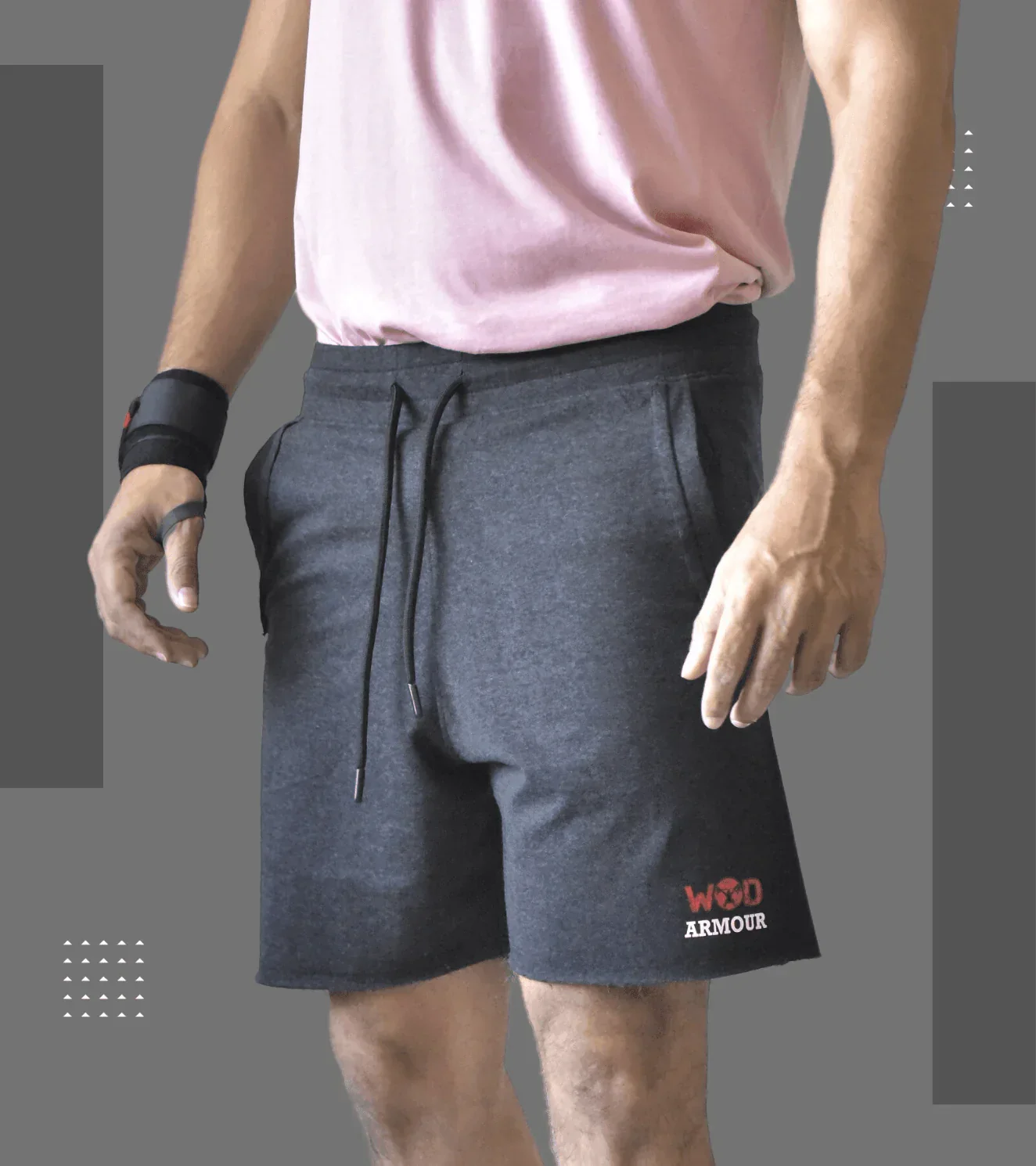 Men's cotton Terry Shorts - Image 6