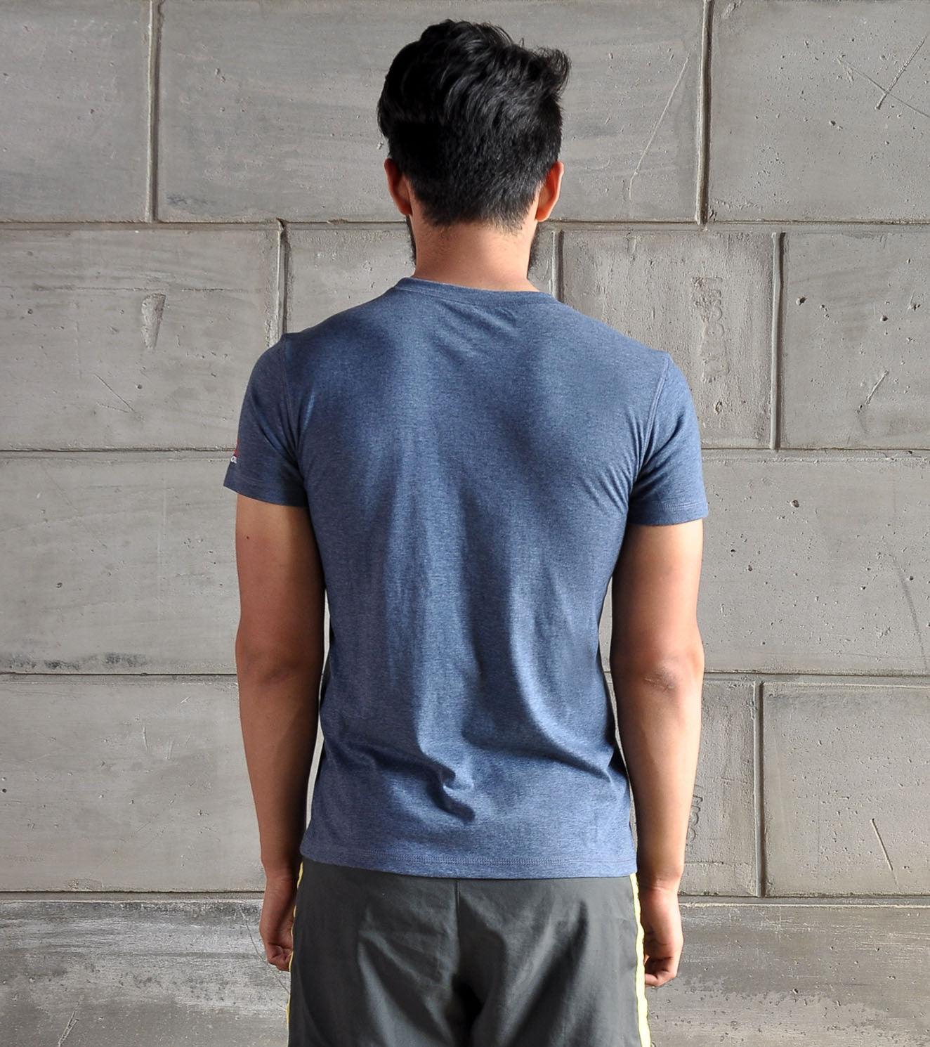 Mens TIMD Graphic Training T-shirt (Navy Blue) - Image 3