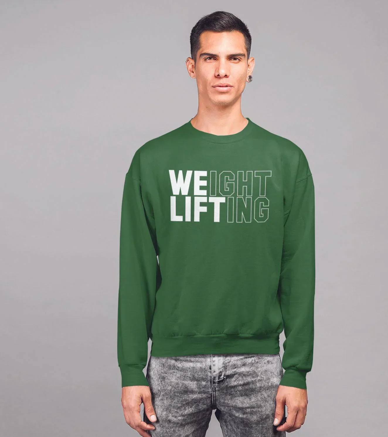 Men's we lift sweatshirt - Image 12