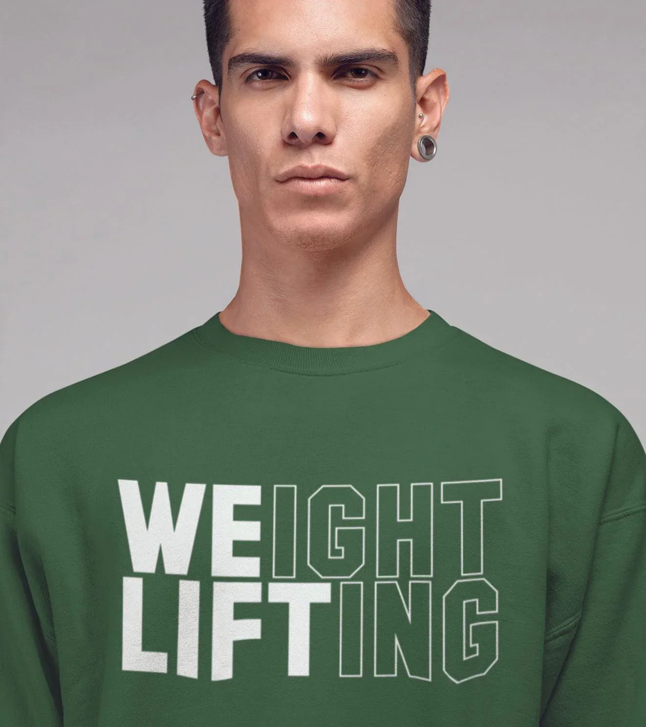 Men's we lift sweatshirt - Image 6