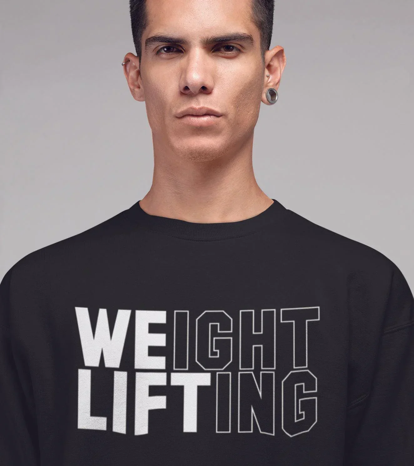 Men's we lift sweatshirt - Image 8