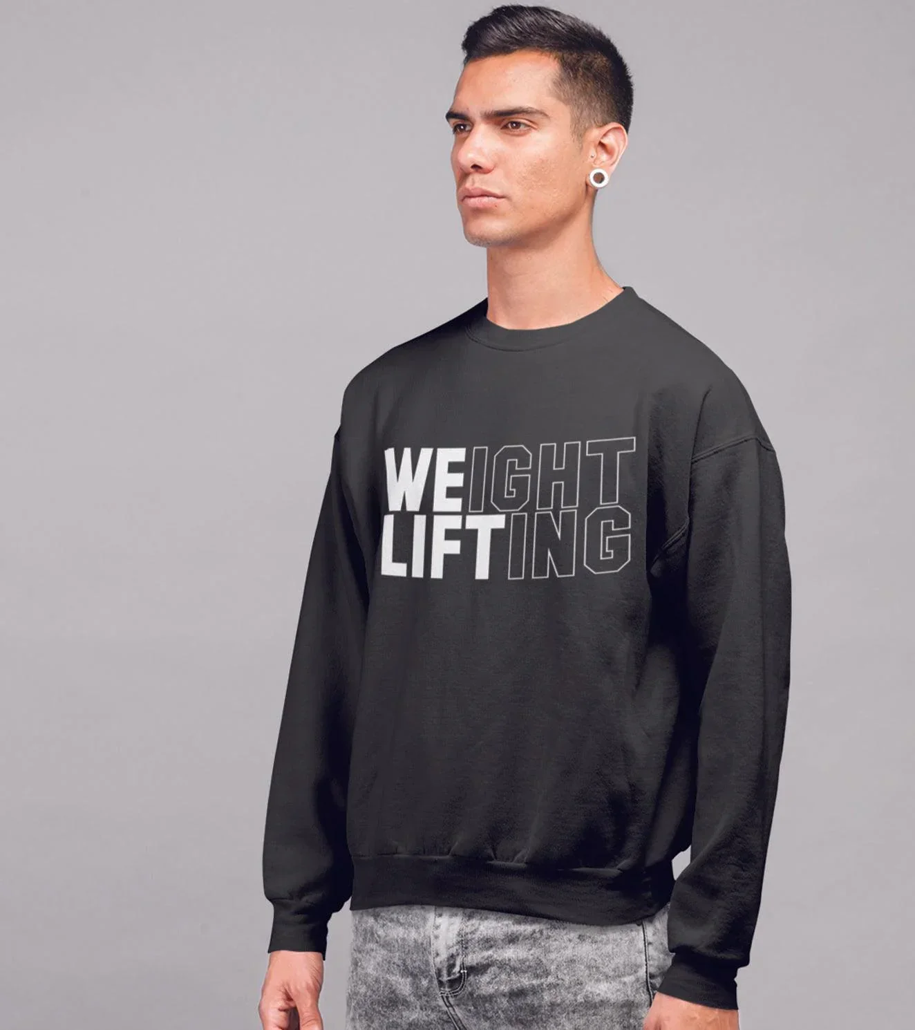 Men's we lift sweatshirt - Image 9