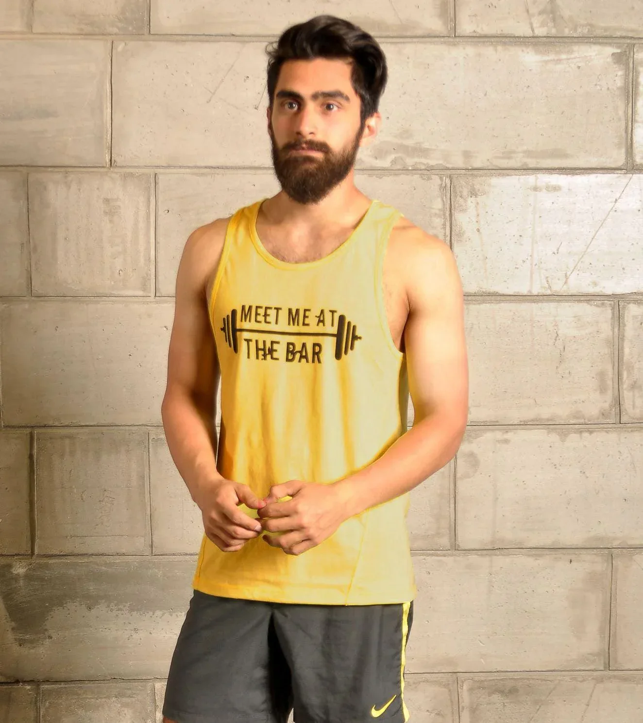 Men"s MMATB Tank Top ( Musturd) - Image 4