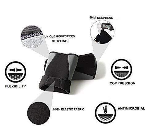 Neoprene knee sleeve 5 mm - Image 7