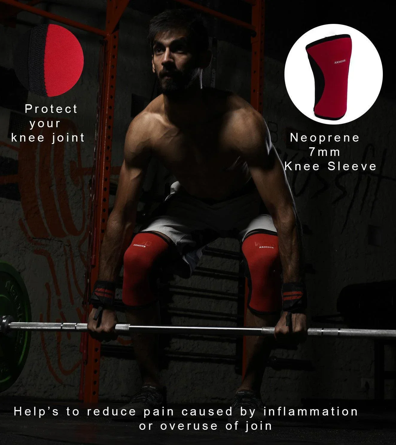 Neoprene knee sleeve (7mm) - Image 10