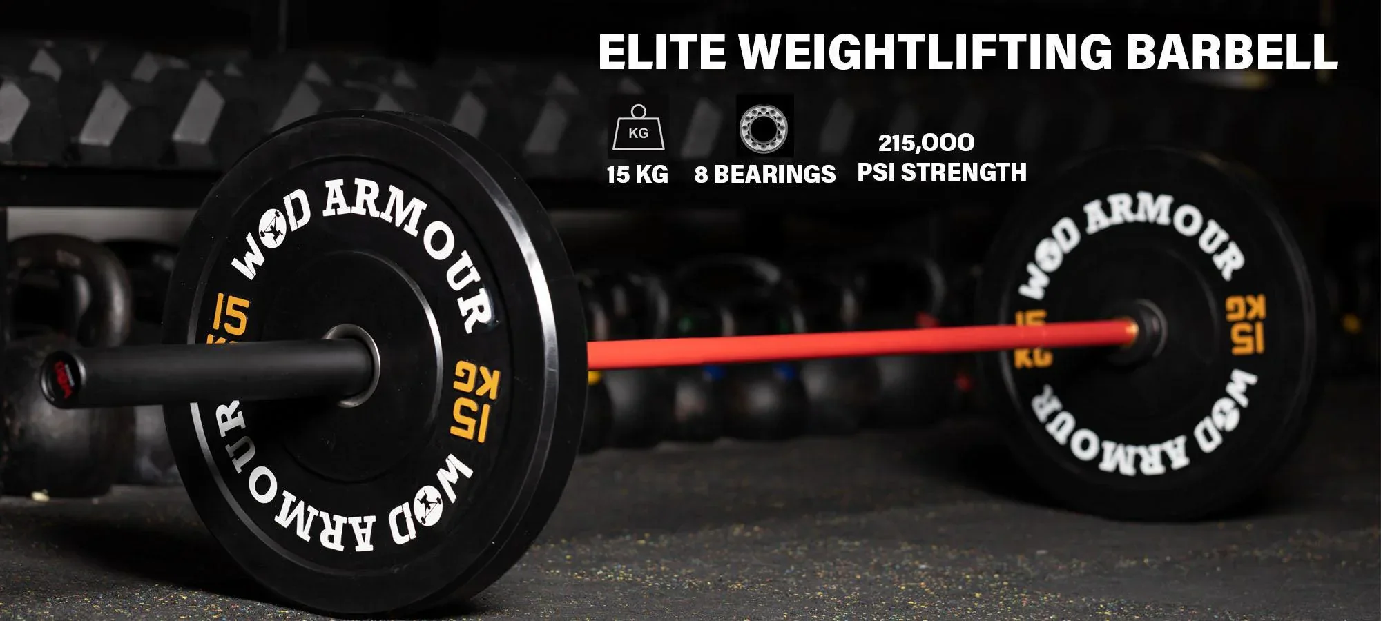 Elite Olympic Lifting Barbell ( 15 KG) - Image 5