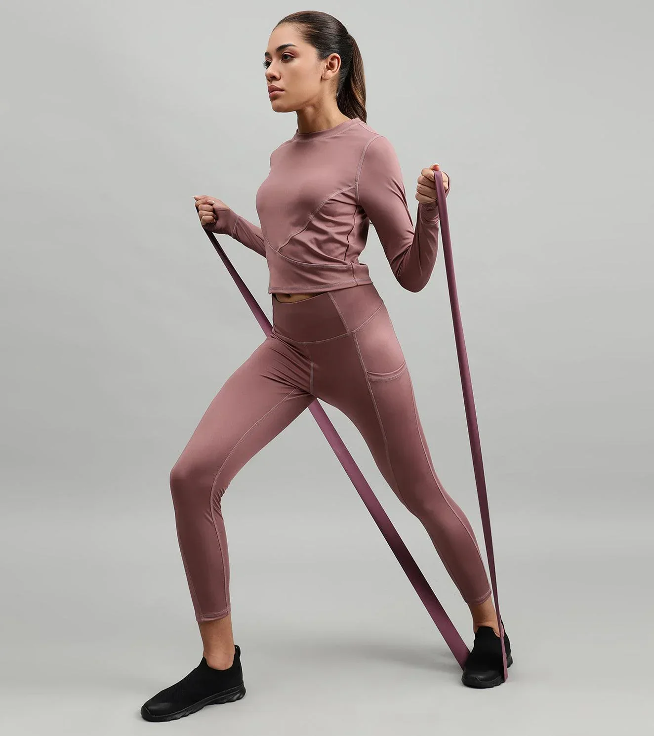 Women's coord set ( Wine ) - Image 3