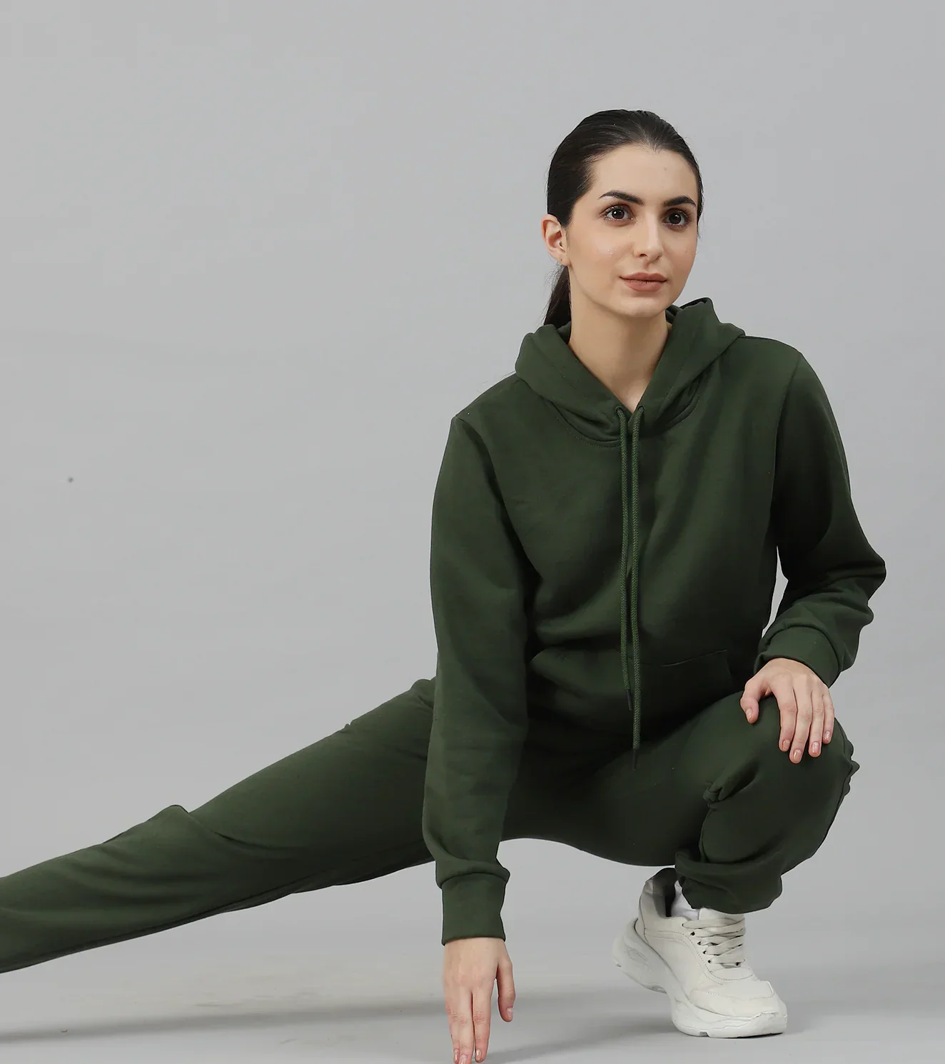 Women's Evergreen Fleece Co-ord Set - Image 3