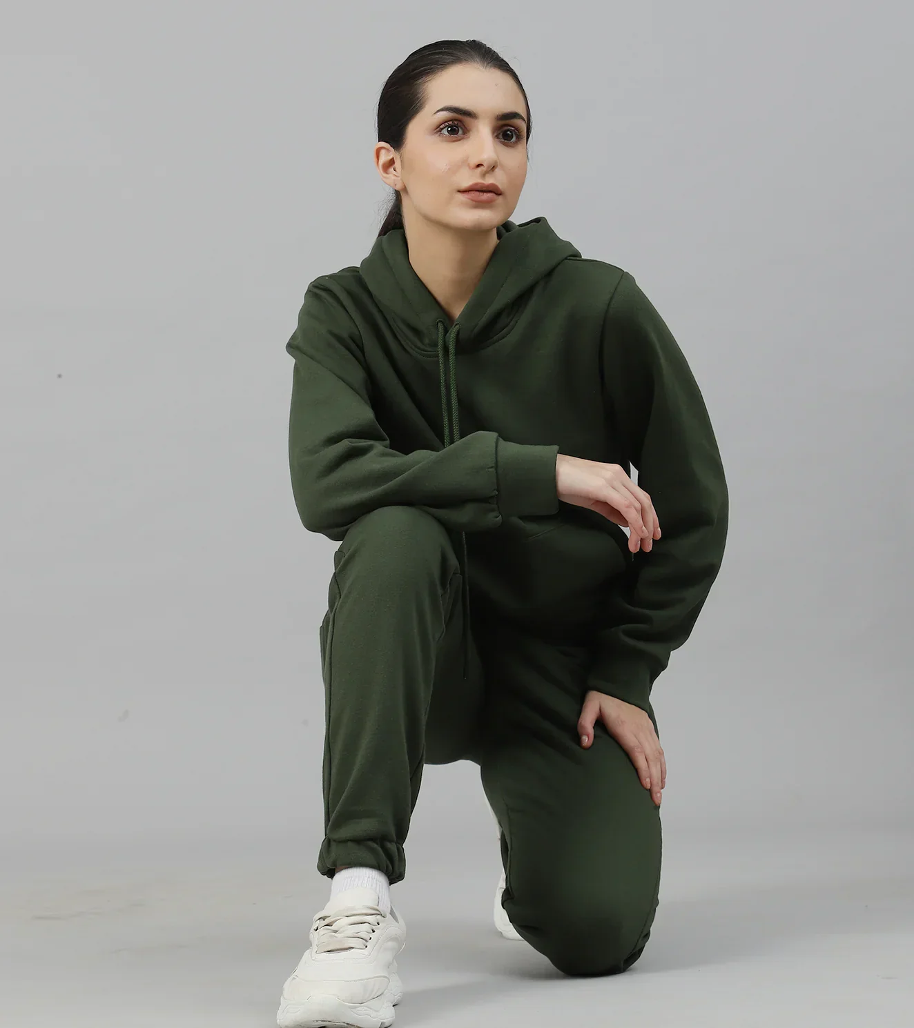 Women's Evergreen Fleece Co-ord Set - Image 7