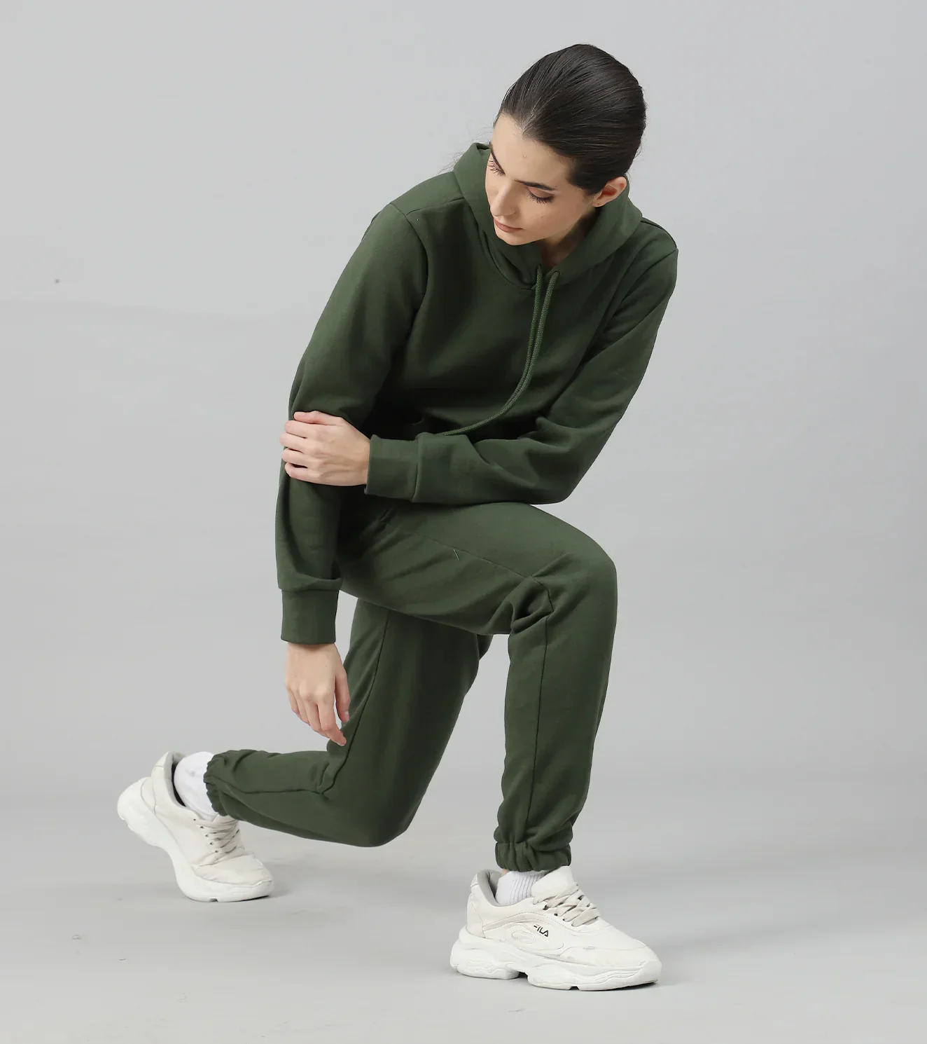 Women's Evergreen Fleece Co-ord Set - Image 8