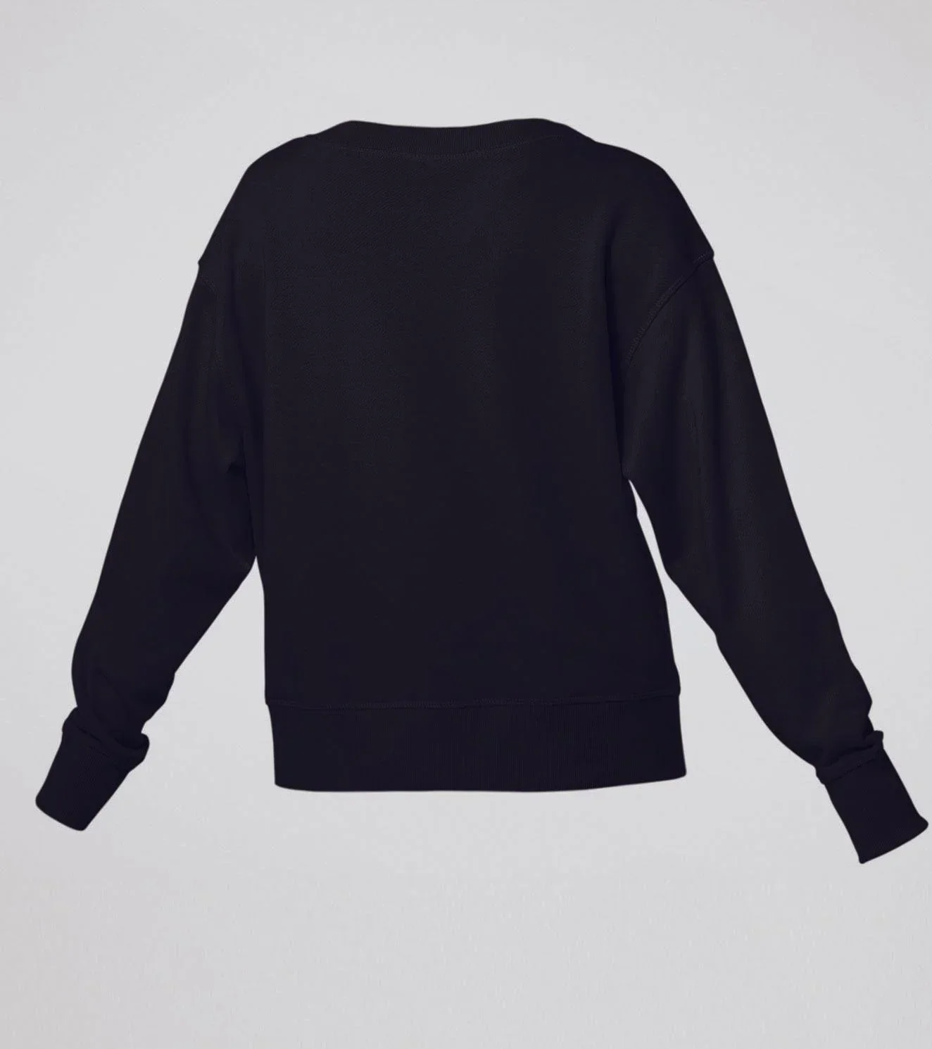 Women's Loose fit Dominate Sweatshirt (black) - Image 4
